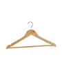 Juego de Perchas Marrón natural Madera 45.5 x 21,5 x 1 cm (4 Unidades) de Kipit, Perchas - Ref: S3623702, Precio: 49,72 €, De...