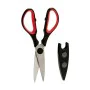 Ciseaux Cuisine 21 x 8 x 1 cm Rouge Noir Acier Caoutchouc polypropylène (18 Unités) de Kinvara, Ciseaux - Réf : S3623723, Pri...