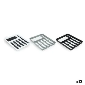 Cutlery Organiser polypropylene 32,5 x 4,5 x 40,5 cm (12 Units) by Kinvara, Shelves and supports - Ref: S3623726, Price: 60,6...