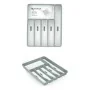 Organizador para Cubiertos Polipropileno 32,5 x 4,5 x 40,5 cm (12 Unidades) de Kinvara, Estantes y soportes - Ref: S3623726, ...