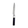 Cuchillo de Cocina 3 x 23,5 x 2 cm Plateado Negro Acero Inoxidable Plástico (12 Unidades) de Kinvara, Cuchillos de cocinero -...