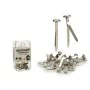 Clips Encuadernación Metal Plateado (24 Unidades) de Pincello, Sujeciones para encuadernar - Ref: S3623771, Precio: 16,03 €, ...