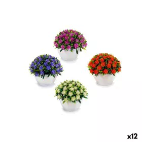 Decorative Flower Bunch Plastic 14 x 12 x 14 cm (12 Units) by Ibergarden, Artificial Flowers - Ref: S3623828, Price: 28,01 €,...