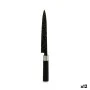 Coltello da Cucina Marmo 3,5 x 33,3 x 2,2 cm Argentato Nero Acciaio inossidabile Plastica (12 Unità) di Kinvara, Coltelli da ...