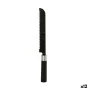 Coltello Seghettato Marmo 3,5 x 2 x 33 cm Acciaio inossidabile polipropilene (12 Unità) di Kinvara, Coltelli da pane - Rif: S...