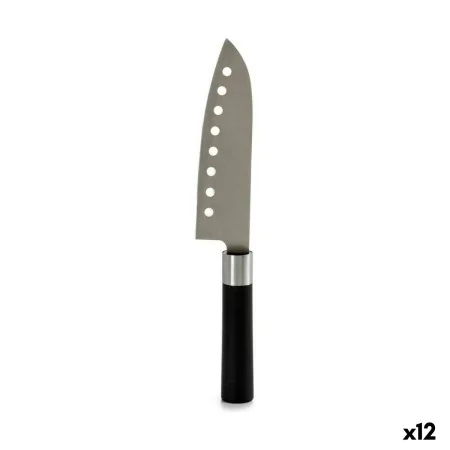 Coltello da Cucina Nero Argentato Acciaio inossidabile Plastica 5 x 30 x 2,5 cm (12 Unità) di Kinvara, Coltelli da Chef - Rif...