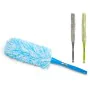 Brush Microfibre Plastic 12 x 59 x 12 cm (12 Units) by BigBuy Home, Dusting supplies - Ref: S3623847, Price: 21,84 €, Discoun...