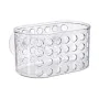 Colgador para la Ducha 15,8 x 8,5 x 8 cm Transparente PVC Poliestireno (12 Unidades) de Berilo, Accesorios para ducha - Ref: ...