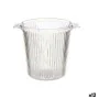 Ice Bucket Stripes Plastic 16,5 x 17 x 21 cm (12 Units) by Leknes, Ice buckets and tongs - Ref: S3623917, Price: 39,83 €, Dis...