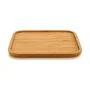 Snack tray Squared Brown Bamboo 25 x 1,5 x 25 cm (12 Units) by Kinvara, Plates and dishes - Ref: S3623919, Price: 51,65 €, Di...