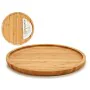 Snack tray Brown Bamboo 24,7 x 1,5 x 24,7 cm (12 Units) by Kinvara, Plates and dishes - Ref: S3623921, Price: 52,70 €, Discou...