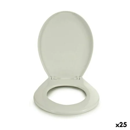 Toilet Seat White Plastic 34,5 x 43 x 5 cm (25 Units) by Berilo, Toilet accessories - Ref: S3623962, Price: 252,49 €, Discoun...