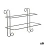 Hanging Towel Rail Silver Metal 14 x 20 x 39 cm (6 Units) by BigBuy Home, Towel rails - Ref: S3623965, Price: 19,90 €, Discou...