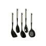 Set di Utensili da Cucina Nero Plastica 8,5 x 35 x 20,5 cm (6 Unità) di Kinvara, Spatole - Rif: S3623966, Prezzo: 73,11 €, Sc...