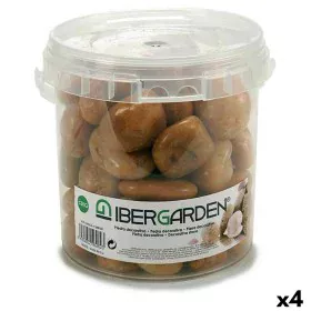 Decorative Stones Brown Large 3 Kg (4 Units) by Ibergarden, Decorative Stones - Ref: S3624012, Price: 13,64 €, Discount: %