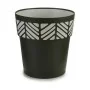 Vaso Autoirrigável Stefanplast Orfeo Antracite Plástico 25 x 25 x 25 cm (6 Unidades) de Stefanplast, Vasos para flores - Ref:...