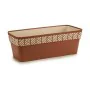 Floreira Autoirrigável Stefanplast Orfeo Terracota Plástico 18 x 17 x 49 cm (12 Unidades) de Stefanplast, Vasos de janela - R...