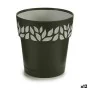 Self-watering flowerpot Stefanplast Cloe Anthracite Plastic 15 x 15 x 15 cm (12 Units) by Stefanplast, Flower Pots - Ref: S36...