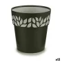 Vaso Autoirrigável Stefanplast Cloe Antracite Plástico 19 x 19 x 19 cm (12 Unidades) de Stefanplast, Vasos para flores - Ref:...