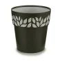 Vaso Autoirrigável Stefanplast Cloe Antracite Plástico 19 x 19 x 19 cm (12 Unidades) de Stefanplast, Vasos para flores - Ref:...