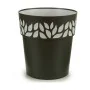 Self-watering flowerpot Stefanplast Cloe Anthracite Plastic 29 x 29 x 29 cm (6 Units) by Stefanplast, Flower Pots - Ref: S362...