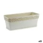 Jardinière auto-arrosante Stefanplast Cloe Blanc Plastique 49,5 x 17 x 19 cm (12 Unités) de Stefanplast, Jardinières - Réf : ...