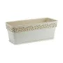 Floreira Autoirrigável Stefanplast Cloe Branco Plástico 49,5 x 17 x 19 cm (12 Unidades) de Stefanplast, Vasos de janela - Ref...