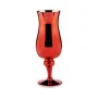 Bougeoir Verre Rouge 13,5 x 35 x 13,5 cm (6 Unités) de Gift Decor, Bougeoirs et chandeliers - Réf : S3624043, Prix : 36,00 €,...