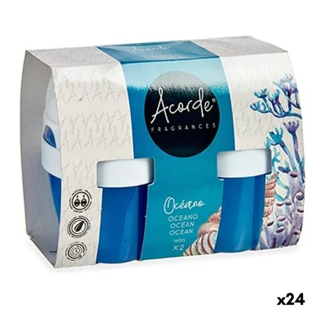 Air Freshener Set Gel Ocean (24 Units) by Acorde, Fragrant Room Sprays - Ref: S3624057, Price: 27,14 €, Discount: %