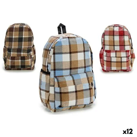 Mochila Escolar Cuadros 13 x 45 x 31 cm (12 Unidades) de Pincello, Mochilas infantiles - Ref: S3624068, Precio: 107,35 €, Des...