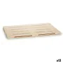 Plateau apéritif Marron Bois 40 x 2 x 60 cm (12 Unités) de Gift Decor, Plats et plateaux - Réf : S3624086, Prix : 77,78 €, Re...