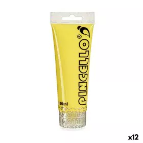 Acrylic paint Yellow 120 ml (12 Units) by Pincello, Paints - Ref: S3624179, Price: 14,16 €, Discount: %