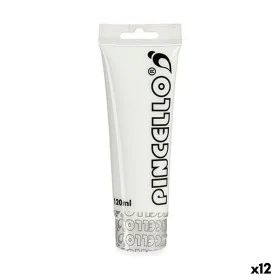 Tinta acrílica Branco 120 ml (12 Unidades) de Pincello, Tintas - Ref: S3624181, Preço: 14,16 €, Desconto: %