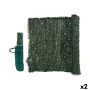 Valla de Jardín Césped 1 x 3 m Verde Plástico (2 Unidades) de Ibergarden, Vallas decorativas - Ref: S3624237, Precio: 54,04 €...