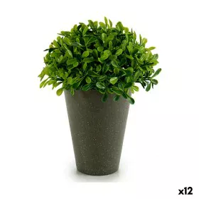 Decorative Plant Plastic 13 x 16 x 13 cm Green Grey (12 Units) by Ibergarden, Artificial Plants - Ref: S3624278, Price: 28,86...