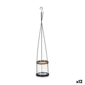 Candleholder Metal Crystal 15,5 x 85,5 x 15,5 cm (12 Units) by Ibergarden, Candelabras and candle holders - Ref: S3624293, Pr...