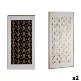 Leinwand Geometrisch 61,5 x 3 x 121,5 cm (2 Stück) von Gift Decor, Leinwanddrucke - Ref: S3624346, Preis: 82,05 €, Rabatt: %