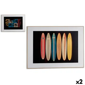 Tela Surf 81,5 x 3 x 121,5 cm (2 Unidades) de Gift Decor, Impressões sobre tela - Ref: S3624347, Preço: 78,80 €, Desconto: %