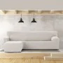 Capa para chaise longue de braço curto esquerdo Eysa JAZ Branco 120 x 120 x 360 cm de Eysa, Sofás - Ref: D1607138, Preço: 124...