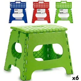 Tabouret Pliant Plastique 33 x 26 x 27 cm (6 Unités) de Kipit, Escabeaux - Réf : S3624361, Prix : 46,45 €, Remise : %