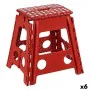 Folding Stool Plastic 39 x 22 x 29 cm (6 Units) by Kipit, Stepstools - Ref: S3624363, Price: 66,50 €, Discount: %