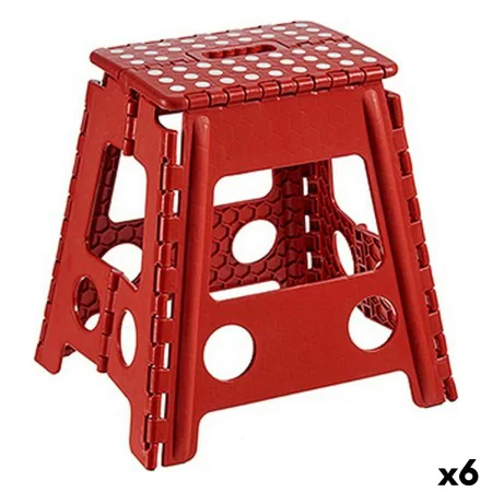 Folding Stool Plastic 39 x 22 x 29 cm (6 Units) by Kipit, Stepstools - Ref: S3624363, Price: 66,50 €, Discount: %