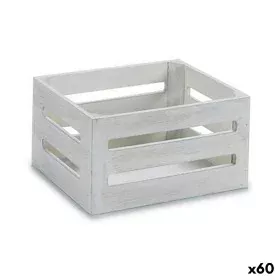 Dekorative Box Weiß Holz 16 x 8 x 11 cm (60 Stück) von Gift Decor, Boxen & Kästen - Ref: S3624371, Preis: 78,82 €, Rabatt: %