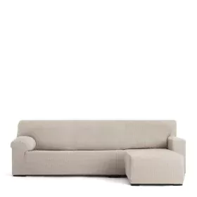 Housse pour chaise longue accoudoir court droit Eysa JAZ Beige 120 x 120 x 360 cm de Eysa, Housses de canapé - Réf : D1607139...