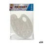 Palette Blanc Plastique 19,5 x 1 x 26 cm (24 Unités) de Pincello, Palettes - Réf : S3624385, Prix : 19,17 €, Remise : %