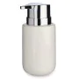 Dispensador de Sabão Branco Prateado Metal Cerâmica 300 ml (6 Unidades) de Berilo, Suportes e dispensadores - Ref: S3624390, ...