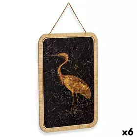 Lienzo Garza 2 x 60 x 40 cm (6 Unidades) de Gift Decor, Impresiones sobre lienzo - Ref: S3624400, Precio: 40,28 €, Descuento: %