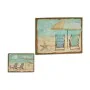 Lienzo Playa 70 x 3 x 50 cm (4 Unidades) de Gift Decor, Impresiones sobre lienzo - Ref: S3624406, Precio: 44,35 €, Descuento: %