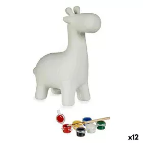 Tirelire à peindre Girafe Céramique 6,8 x 16,2 x 13,2 cm (12 Unités) de Pincello, Tirelires - Réf : S3624412, Prix : 30,66 €,...