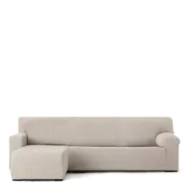 Capa para chaise longue de braço curto esquerdo Eysa JAZ Bege 120 x 120 x 360 cm de Eysa, Sofás - Ref: D1607140, Preço: 137,2...